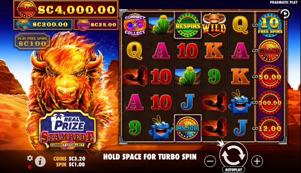 RealPrize Stampede at RealPrize Casino