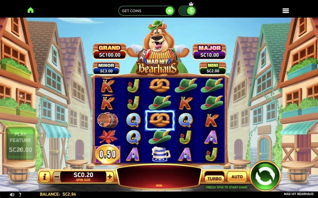 Mad Hit Bearhaus Slot